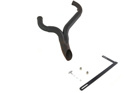 Wyatt Gatling Wyatt Gatling inchY inch Exhaust Pipe Header Black - 30-0779