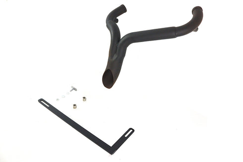 Wyatt Gatling Wyatt Gatling inchY inch Exhaust Pipe Header Black - 30-0779