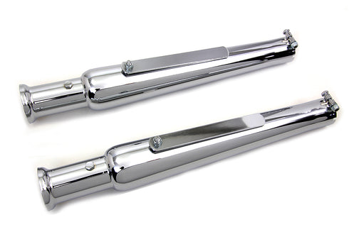 V-Twin 20 inch Megaphone Slip on Muffler Tips - 30-0794