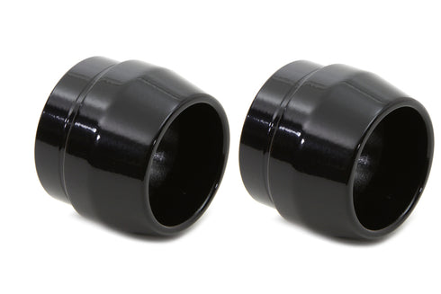 V-Twin Gloss Black Tips for 1-3/4 Straight Pipe Exhausts - 30-0800