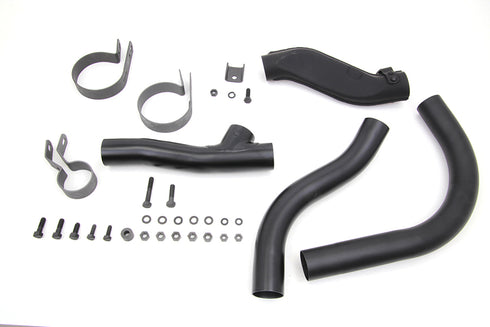 V-Twin Black Knucklehead Exhaust Header Kit - 30-0803