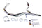 V-Twin Panhead Exhaust Header Kit Chrome - 30-0806