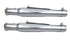 Wyatt Gatling Chrome Megaphone Muffler Set - 30-0827