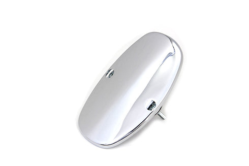 V-Twin Replica Exhaust Heat Shield Chrome - 30-0834