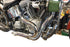Wyatt Gatling Chrome Wyatt Gatling 2 into 1 Exhaust Pipe Header Kit - 30-0835