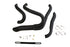 Wyatt Gatling Black Wyatt Gatling 2 into 1 Exhaust Pipe Header Kit - 30-0838