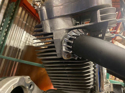 Wyatt Gatling Finned Exhaust Port Flange Kit - 30-0857