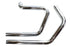 V-Twin Alphabet XL Exhaust Header Set Chrome - 30-0899