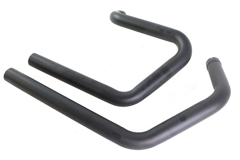 V-Twin Alphabet XL Exhaust Header Set Black - 30-0929