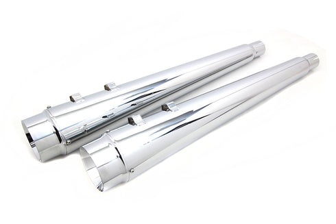 Wyatt Gatling Wyatt Gatling Megaphone Muffler Set Chrome - 30-0932