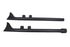 V-Twin M8 33 inch Straight Fishtail Exhaust Extension Set Black - 30-0973