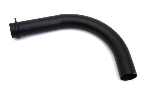 V-Twin Black Front Cylinder Exhaust Header Pipe - 30-0982