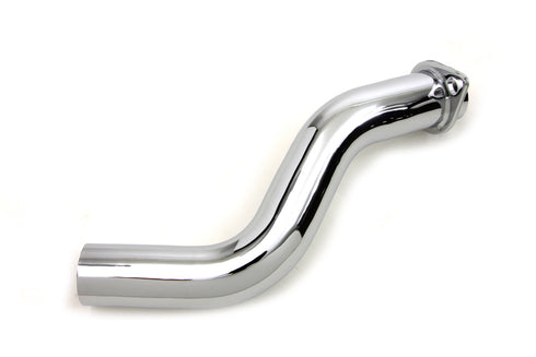 Wyatt Gatling Chrome Rear Cylinder Exhaust Pipe - 30-0983