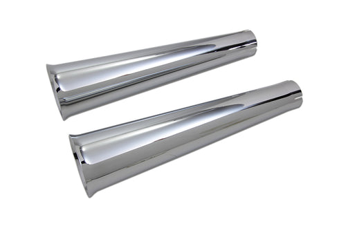 V-Twin Chrome Megaphone Tip Set - 30-0984