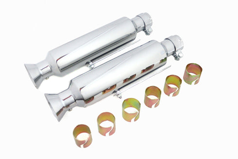 Wyatt Gatling 16 inch Shorty Trumpet Muffler Set - 30-1024