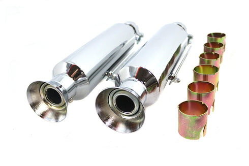 Wyatt Gatling 16 inch Shorty Trumpet Muffler Set - 30-1024