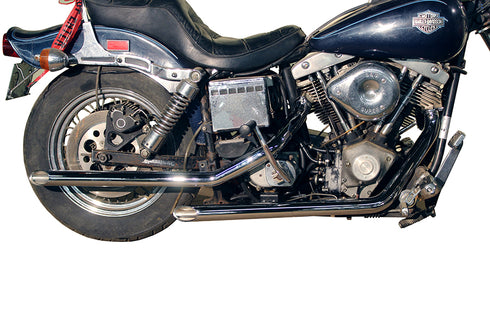 MCM MCM Illusion Drag Pipe Set Chrome - 30-1140