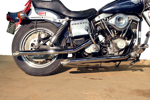 MCM MCM Illusion Drag Pipe Set Chrome - 30-1140