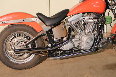 MCM MCM Illusion Drag Pipe Set Chrome - 30-1141