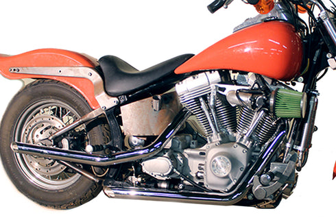 MCM MCM Illusion Drag Pipe Set Chrome - 30-1142