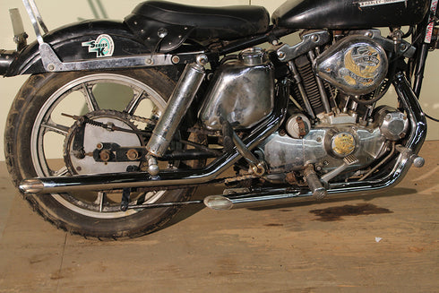 MCM MCM Illusion Drag Pipe Set Chrome - 30-1143