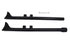 V-Twin M8 36 inch Straight Fishtail Exhaust Extension Set Black - 30-1149