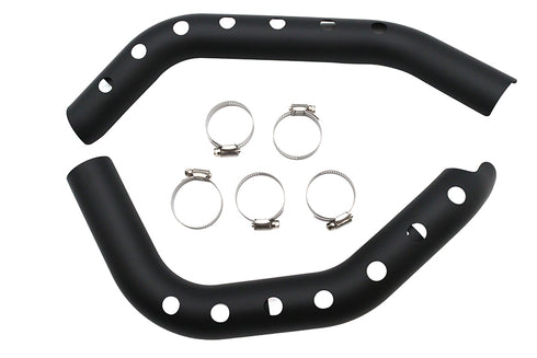V-Twin Drag Exhaust Pipe Heat Shield Set - 30-1153