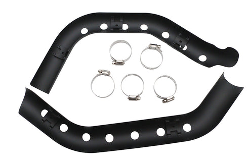 V-Twin Drag Exhaust Pipe Heat Shield Set - 30-1153
