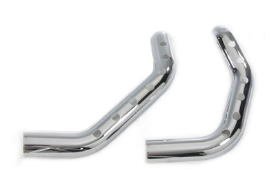 V-Twin Drag Exhaust Pipe Heat Shield Set - 30-1167