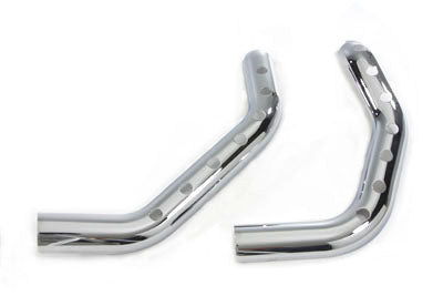V-Twin Drag Exhaust Pipe Heat Shield Set - 30-1167