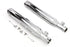 V-Twin Chrome Slip On Muffler Set - 30-1283