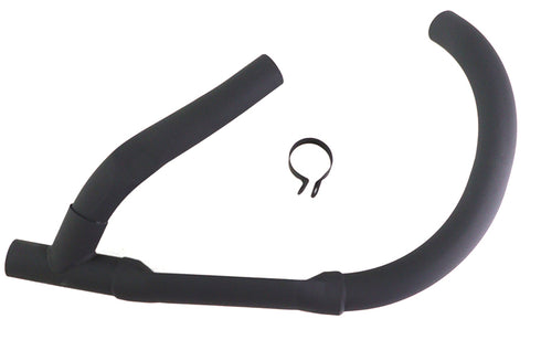 V-Twin 45W Exhaust Header Set Black - 30-1294