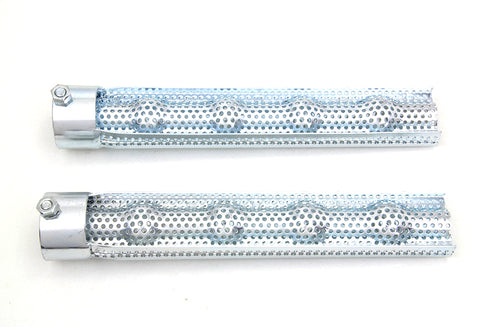 V-Twin 9-1/2 inch Pipe Baffle Set Steel - 30-1307