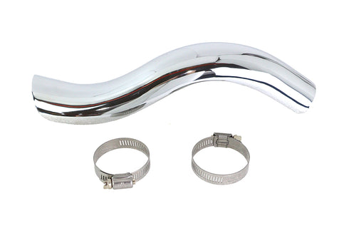 V-Twin Chrome Rear Heat Shield - 30-1311