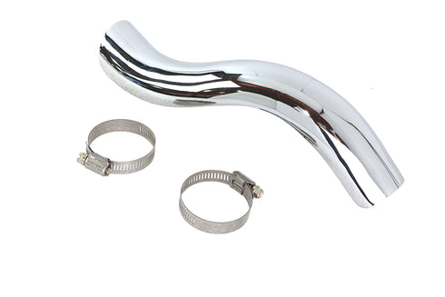 V-Twin Chrome Rear Heat Shield - 30-1311