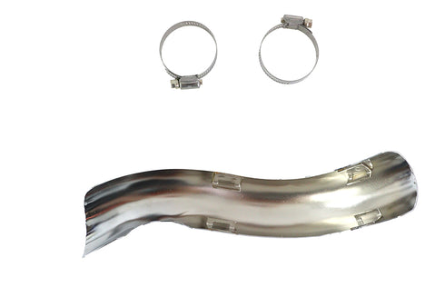 V-Twin Chrome Rear Heat Shield - 30-1311