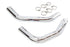 V-Twin Drilled Heat Shield Set Chrome - 30-1313