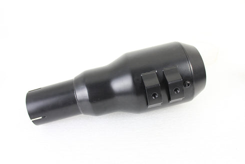 V-Twin Grenade Muffler Set Black - 30-1367