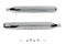 V-Twin 4 inch Muffler Set with Chrome Long Type Tapered End Tips - 30-1413