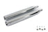 V-Twin 4 inch Muffler Set with Chrome Long Type Tapered End Tips - 30-1413