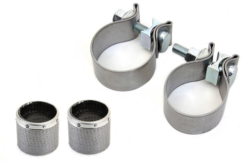 V-Twin M8 Muffler Clamp/Seal kit - 30-1435