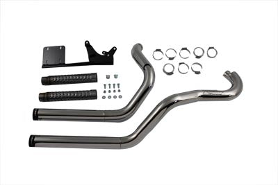 Volt Tech 2 Into 2 Exhaust System Staggered Style - 30-1553
