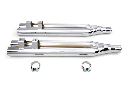 V-Twin Double Barrel Exhaust Extension Pipe - 30-1623
