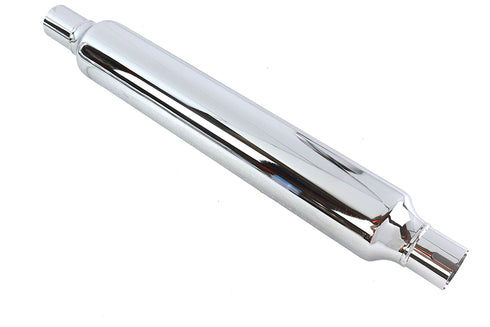 V-Twin 24 inch Cigar Muffler Chrome - 30-1660