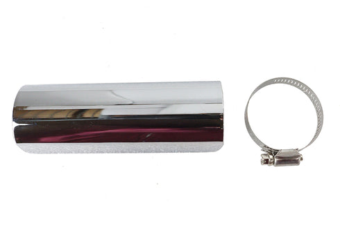 V-Twin 6 inch Exhaust Heat Shield Chrome - 30-1764