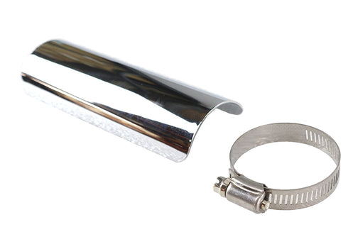 V-Twin 6 inch Exhaust Heat Shield Chrome - 30-1764