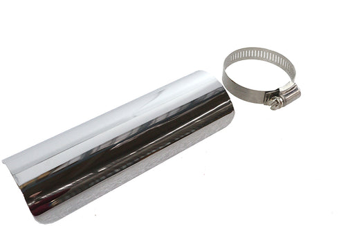 V-Twin 6 inch Exhaust Heat Shield Chrome - 30-1764