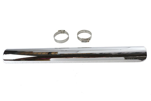 V-Twin 18 inch Exhaust Heat Shield Chrome - 30-1766