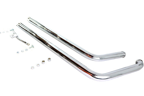 Paughco 40 inch Shotgun Exhaust Drag Pipe Set - 30-1878