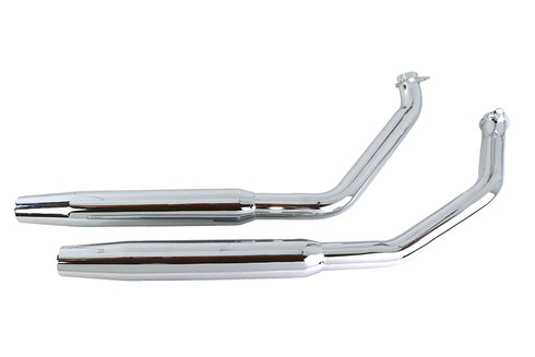MCM MCM FXE Exhaust System Chrome - 30-1890